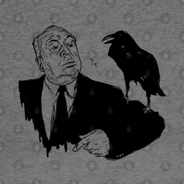 Hitchcock by TheBakedBanshee